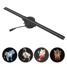 3D Fan Projector with 224 LED Light Beads